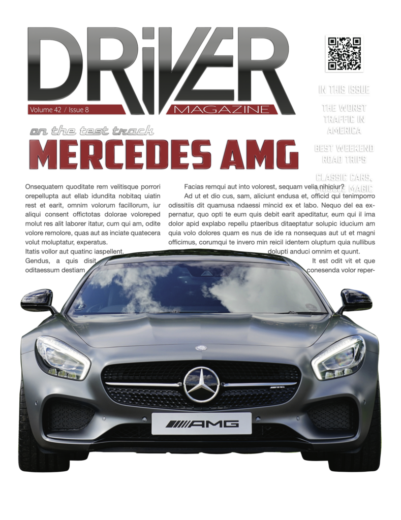 Car and wrapping text